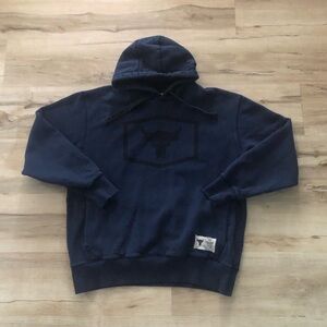 Under Armour Project Rock Dark Blue Hoodie